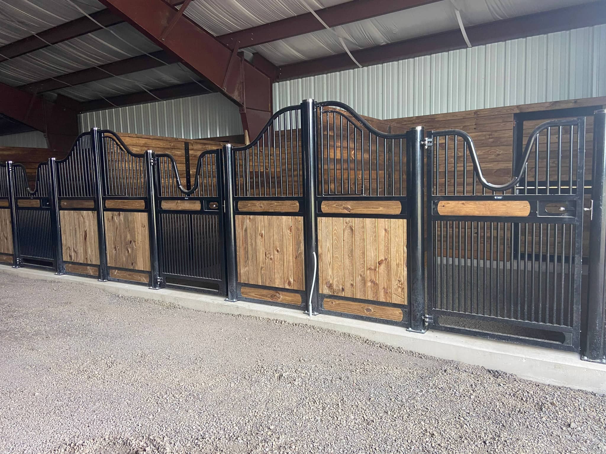 Aerial facility view