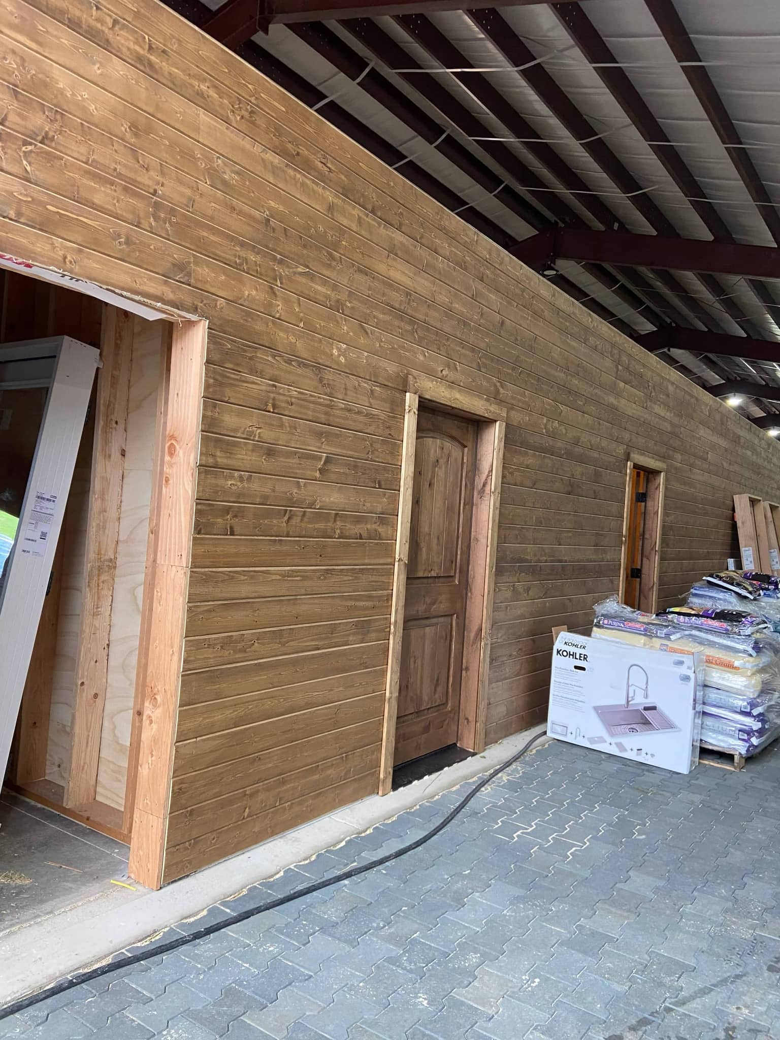 Sunset over the Hidden Creek event lawns