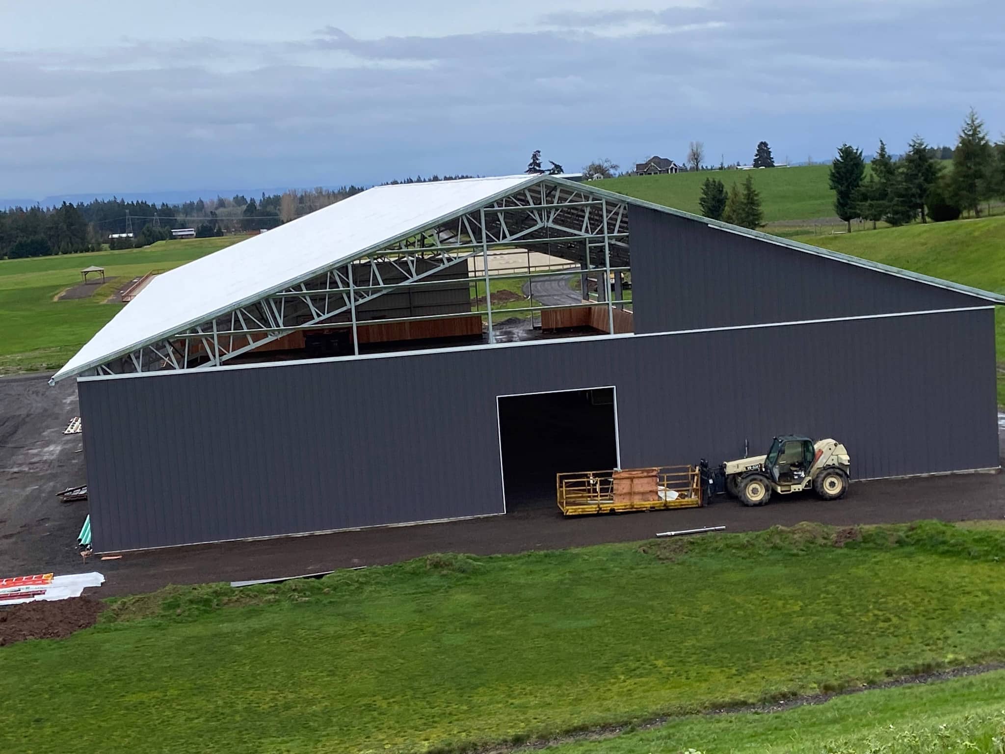 Support Facilities — Hidden Creek arena construction phase 7